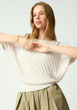 Load image into Gallery viewer, UNTOUCHED WORLD HANNAH TEE ECRU
