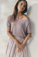 Load image into Gallery viewer, UNTOUCHED WORLD HANNAH TEE LILAC DUST
