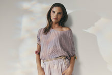 Load image into Gallery viewer, UNTOUCHED WORLD HANNAH TEE LILAC DUST
