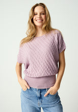 Load image into Gallery viewer, UNTOUCHED WORLD HANNAH TEE LILAC DUST
