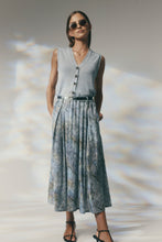 Load image into Gallery viewer, UNTOUCHED WORLD PAISLEY SKIRT DAPPLED BLOOM
