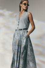 Load image into Gallery viewer, UNTOUCHED WORLD PAISLEY SKIRT DAPPLED BLOOM
