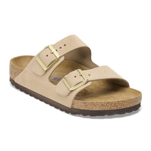 Load image into Gallery viewer, BIRKENSTOCK ARIZONA SFB NUBUCK (REGULAR) SANDCASTLE
