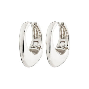PILGRIM SILVER DUNE RECYCLED EARRINGS