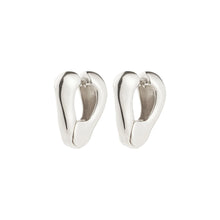Load image into Gallery viewer, PILGRIM FREE RECYLCED EARRINGS SILVER
