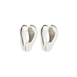 PILGRIM FREE RECYLCED EARRINGS SILVER