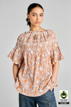 Load image into Gallery viewer, KAREN WALKER THEIA SMOCKED BLOUSE
