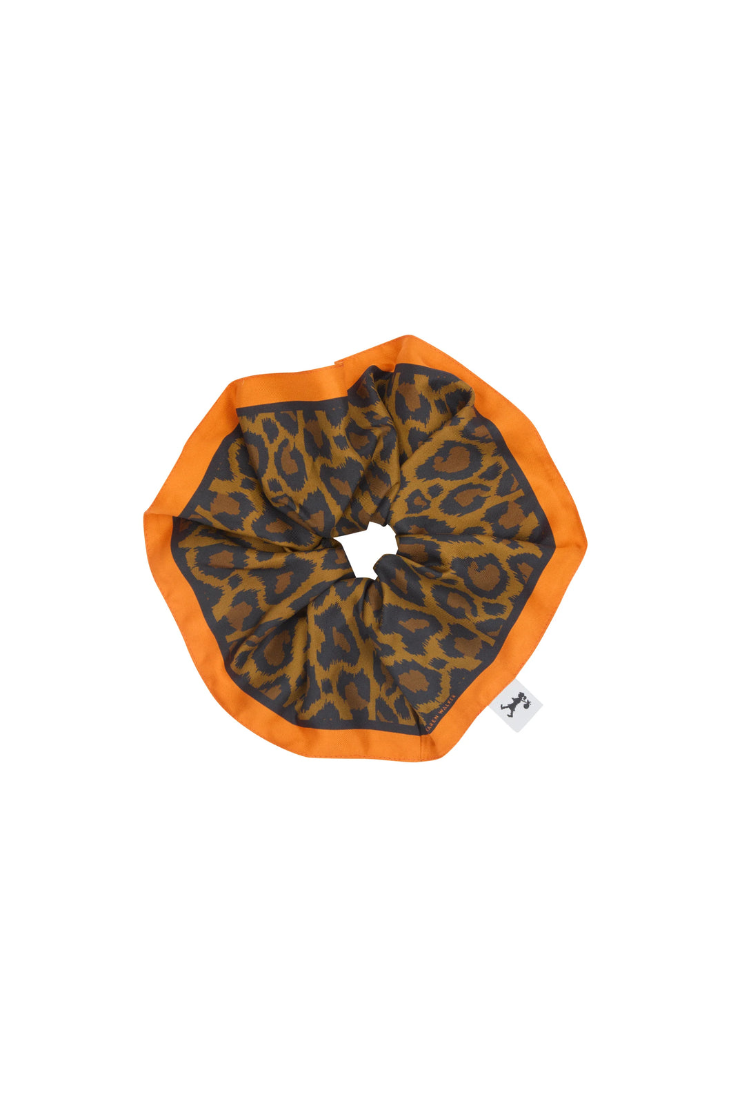 KAREN WALKER XL SILK SCRUNCHIE TAN