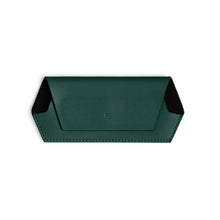 Load image into Gallery viewer, FOX &amp; LEO GLASSES CASE FOREST GREEN
