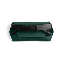 Load image into Gallery viewer, FOX &amp; LEO GLASSES CASE FOREST GREEN
