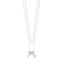 Load image into Gallery viewer, PILGRIM BETWEEN RECYLCED NECKLACE SILVER
