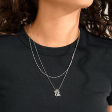 Load image into Gallery viewer, PILGRIM BETWEEN RECYLCED NECKLACE SILVER
