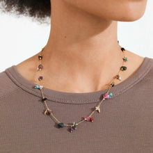 Load image into Gallery viewer, COMING SOON | PILGRIM HERE NECKLACE GOLD MULTI
