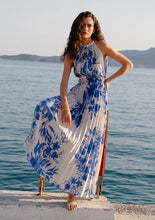 Load image into Gallery viewer, MOS ISOLA PLISSE MIDI DRESS ISOLA PRINT
