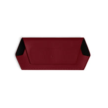 Load image into Gallery viewer, FOX &amp; LEO GLASSES CASE BURGUNDY
