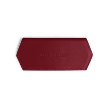 Load image into Gallery viewer, FOX &amp; LEO GLASSES CASE BURGUNDY
