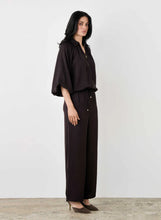 Load image into Gallery viewer, ESMAEE MERCER BOMBER JACKET DARK CHOCOLATE
