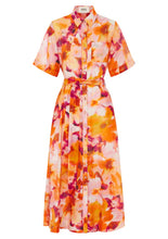 Load image into Gallery viewer, MOS RAFAELA MAXI SHIRT DRESS
