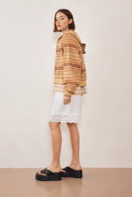 Load image into Gallery viewer, COMMONPLACE RALPH HOODIE SUNSET STRIPE
