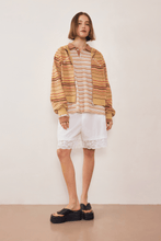 Load image into Gallery viewer, COMMONPLACE RALPH HOODIE SUNSET STRIPE
