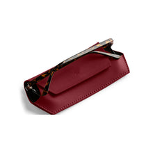 Load image into Gallery viewer, FOX &amp; LEO GLASSES CASE BURGUNDY
