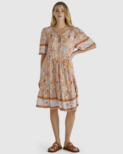 SASS MARGIE DRESS PAISLEY