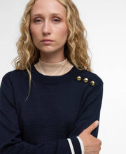 Load image into Gallery viewer, BARBOUR AVERY KNITTED JUMPER NAVY
