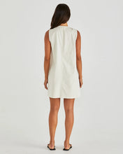 Load image into Gallery viewer, SASS SABINE DENIM VEST DRESS PARCHMENT
