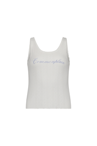 COMMONPLACE RIVIERA POINTELLE TANK CREAM