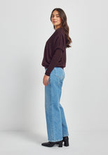 Load image into Gallery viewer, UNTOUCHED WORLD MIRA SWEATER NOIRBERRY
