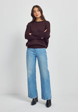 Load image into Gallery viewer, UNTOUCHED WORLD MIRA SWEATER NOIRBERRY
