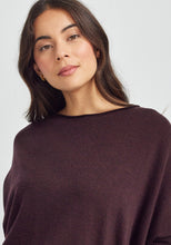 Load image into Gallery viewer, UNTOUCHED WORLD MIRA SWEATER NOIRBERRY
