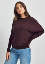 Load image into Gallery viewer, UNTOUCHED WORLD MIRA SWEATER NOIRBERRY
