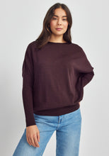Load image into Gallery viewer, UNTOUCHED WORLD MIRA SWEATER NOIRBERRY
