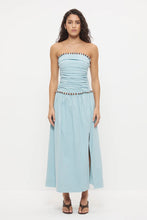 Load image into Gallery viewer, MON RENN ROCCO DRESS FRESHWATER BLUE
