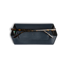 Load image into Gallery viewer, FOX &amp; LEO GLASSES CASE NAVY
