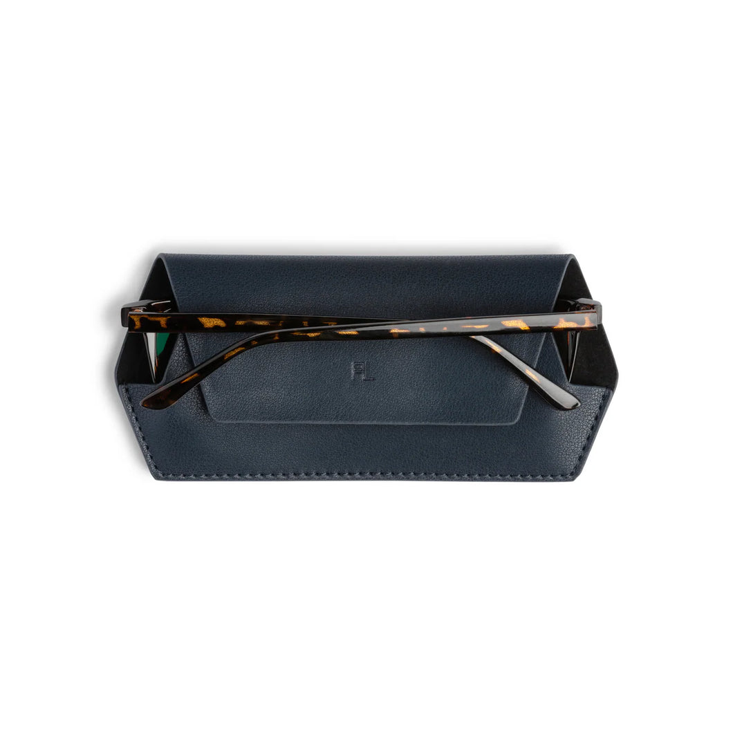 FOX & LEO GLASSES CASE NAVY
