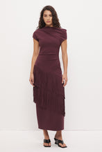 Load image into Gallery viewer, MON RENN FREYA DRESS DUSTY PLUM
