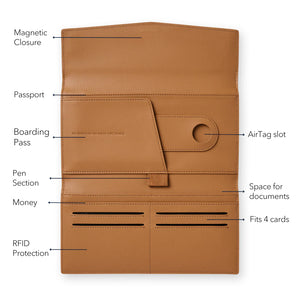 FOX & LEO THE TRAVELLER TAN
