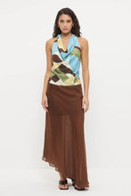 Load image into Gallery viewer, MON RENN ESSENCE TOP ABSTRACT PAINTERLY
