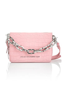 STOLEN GIRLFRIENDS CLUB LITTLE TROUBLE BAG BUBBLEGUM LEATHER