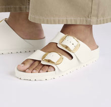 Load image into Gallery viewer, BIRKENSTOCK ARIZONA BIG BUCKLE EVA (NARROW) EGGSHELL
