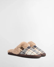 Load image into Gallery viewer, BARBOUR CLAUDIA TARTAN SLIPPER
