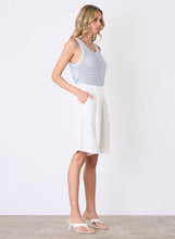 Load image into Gallery viewer, ESMAEE HARBOUR KNIT TANK ICE BLUE
