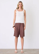 Load image into Gallery viewer, ESMAEE SUNDECK KNIT TANK CHALK

