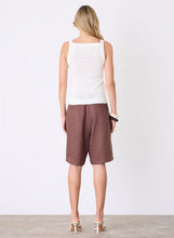 Load image into Gallery viewer, ESMAEE SUNDECK KNIT TANK CHALK
