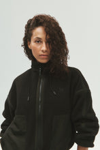 Load image into Gallery viewer, P.E NATION LENNON SHERPA JACKET BLACK
