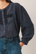 Load image into Gallery viewer, INDI &amp; COLD SAGE TOP INDIGO
