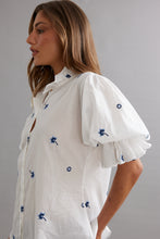 Load image into Gallery viewer, CAITLIN CRISP SOHO BLOUSE BLUEBELL VOILE
