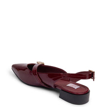 Load image into Gallery viewer, KATHRYN WILSON CHELSEA SLINGBACK WINE
